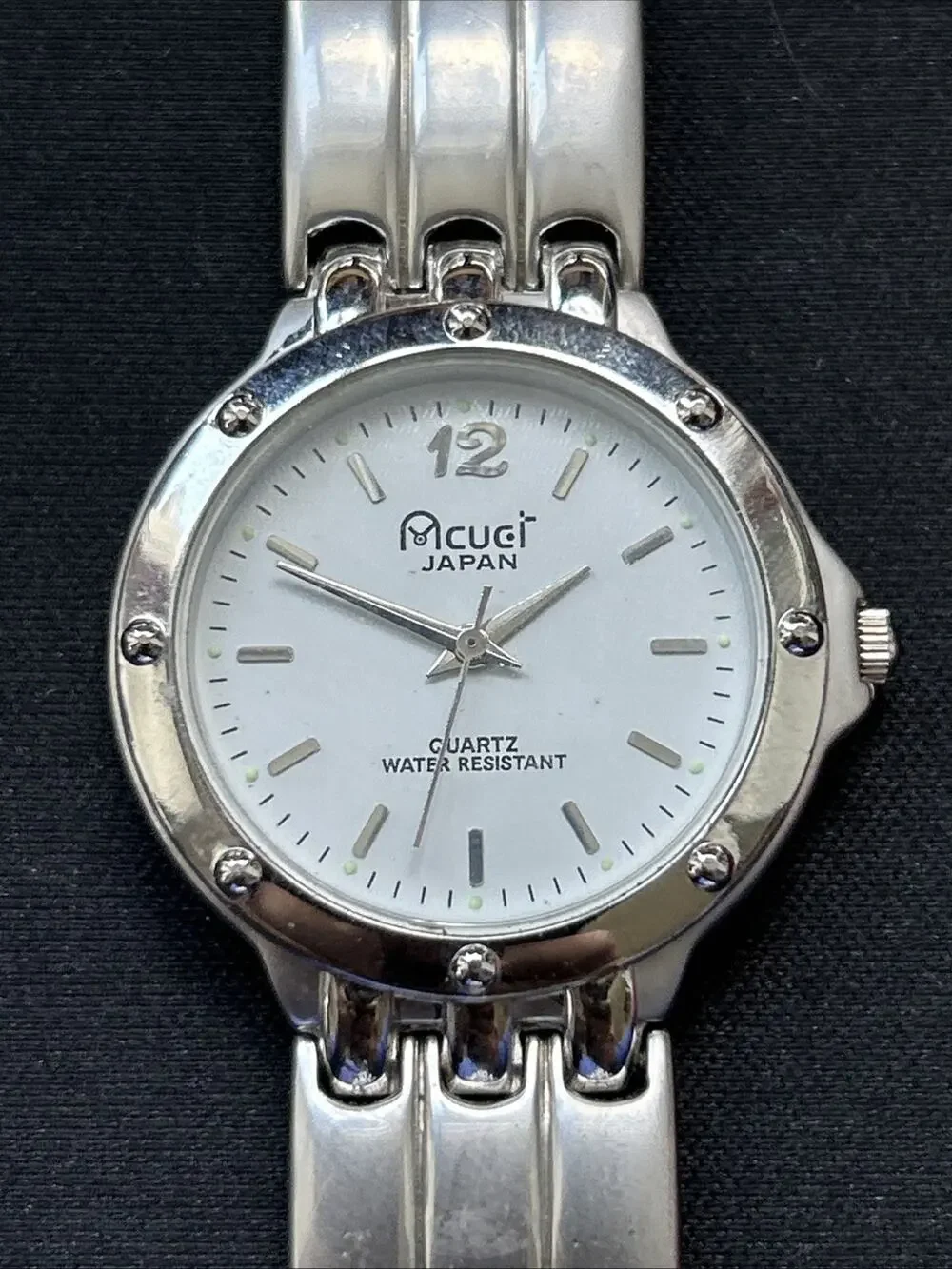 Acuet Japan Silver Tone Women’s Quartz Watch